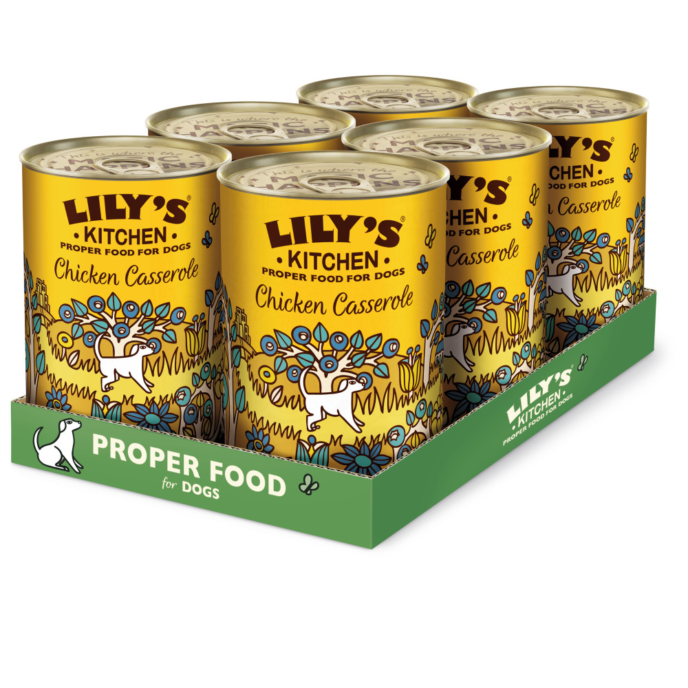 Lily's Kitchen Casserole kip met kalkoen natvoer hond