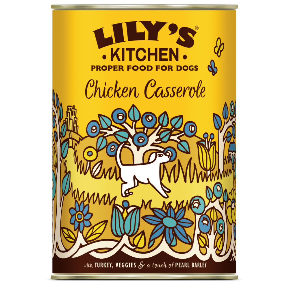 Lily's Kitchen Casserole kip met kalkoen natvoer hond