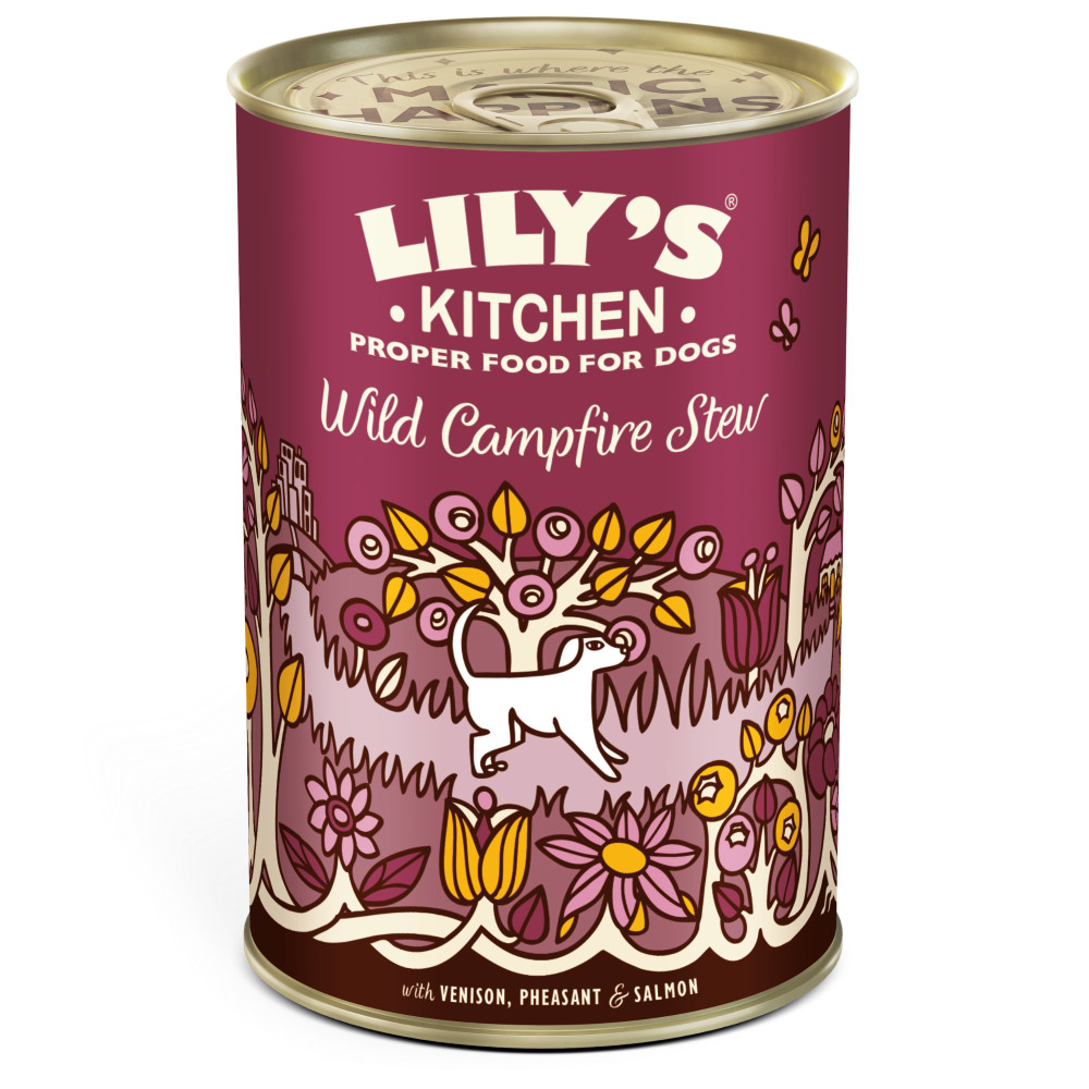 Lily's Kitchen Campfire Stew wild natvoer hond Lily's Kitchen Campfire Stew wild natvoer hond