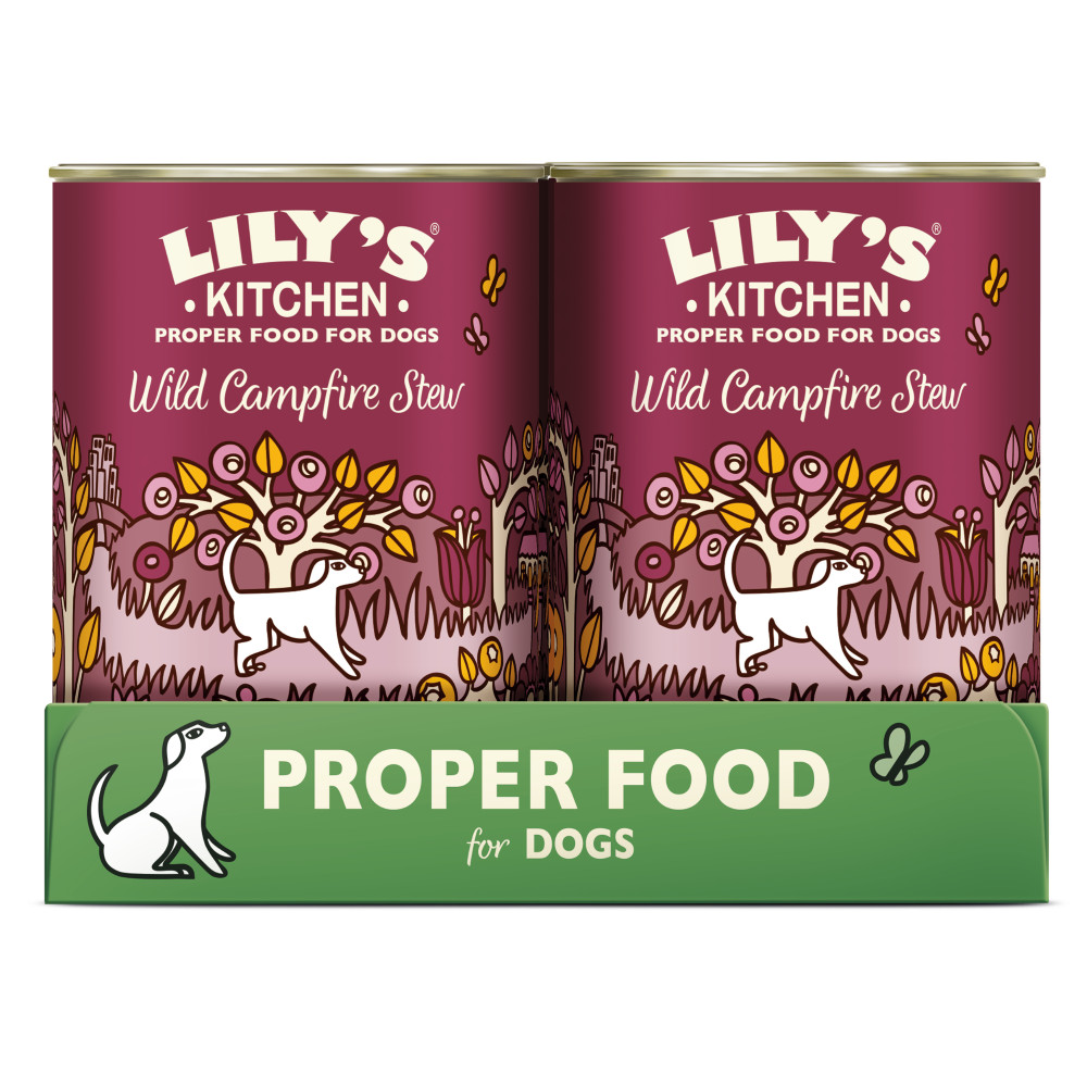 Lily's Kitchen Campfire Stew wild natvoer hond Lily's Kitchen Campfire Stew wild natvoer hond
