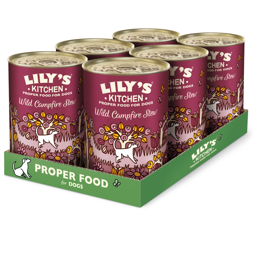 Lily's Kitchen Campfire Stew wild natvoer hond Lily's Kitchen Campfire Stew wild natvoer hond