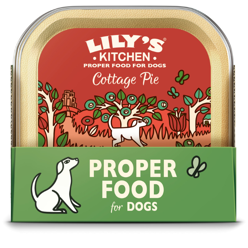 Lily's Kitchen Cottage Pie rund paté natvoer hond
