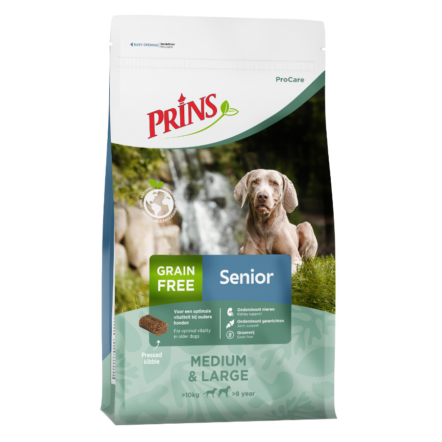 Prins ProCare Grainfree Senior Fit hondenvoer