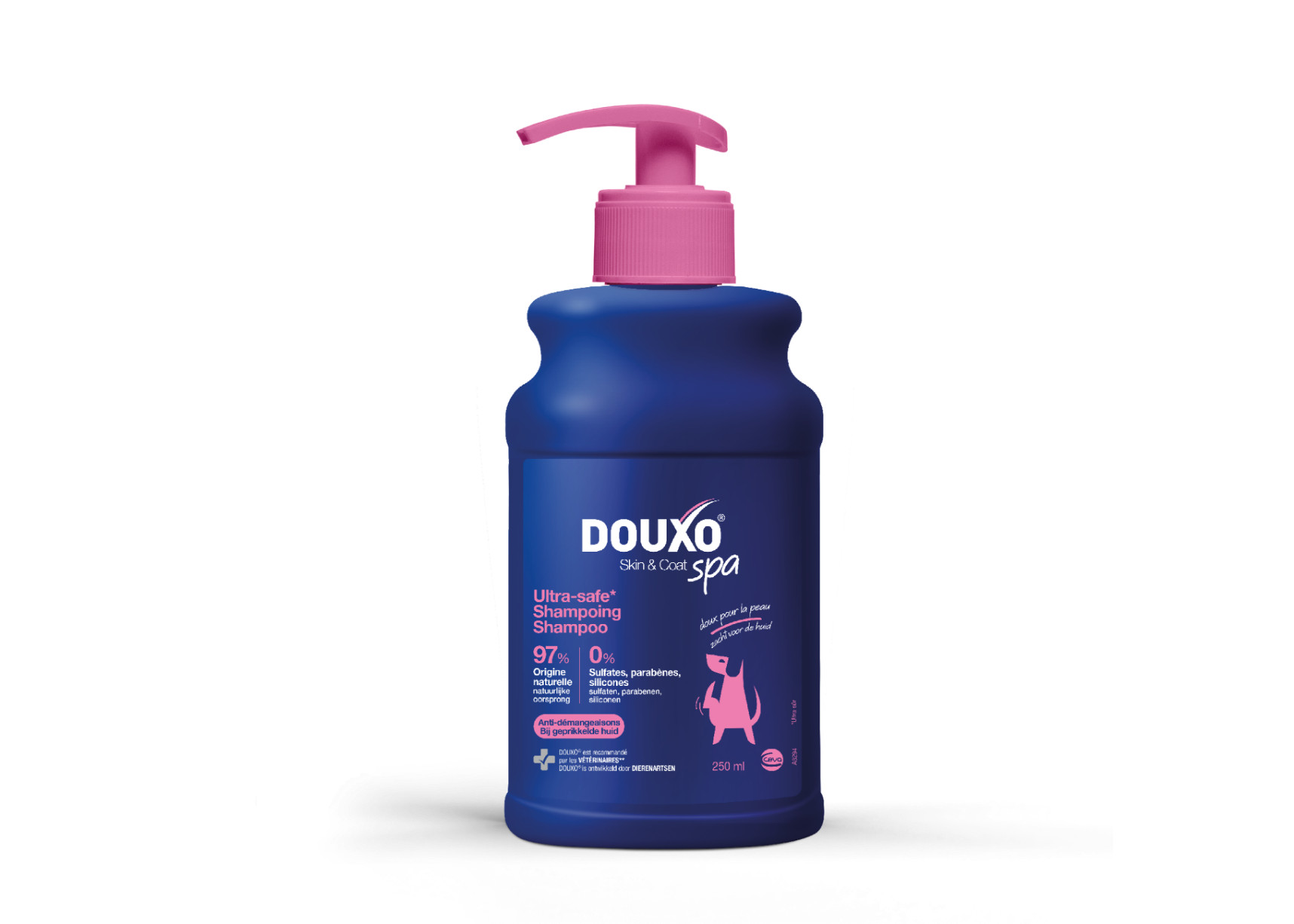 Douxo Spa geprikkelde huid shampoo voor de hond