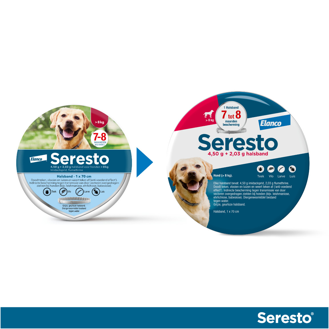 Seresto Halsband voor grote honden