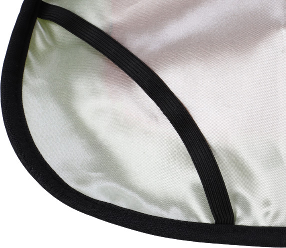 Veiligheidsvest Simi fluo oranje met led licht voor de hond