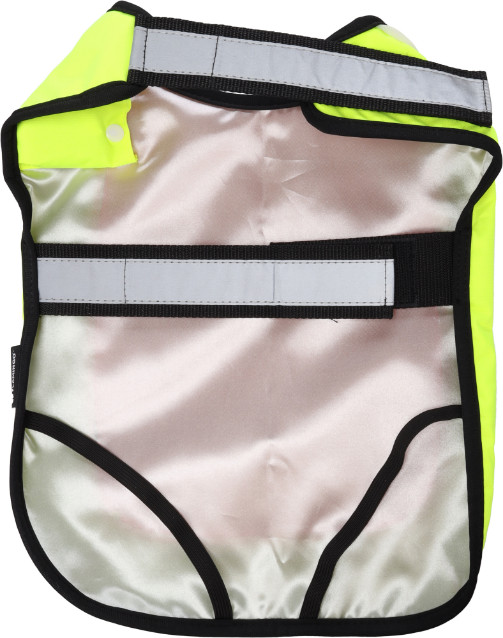 Veiligheidsvest Simi fluo oranje met led licht voor de hond