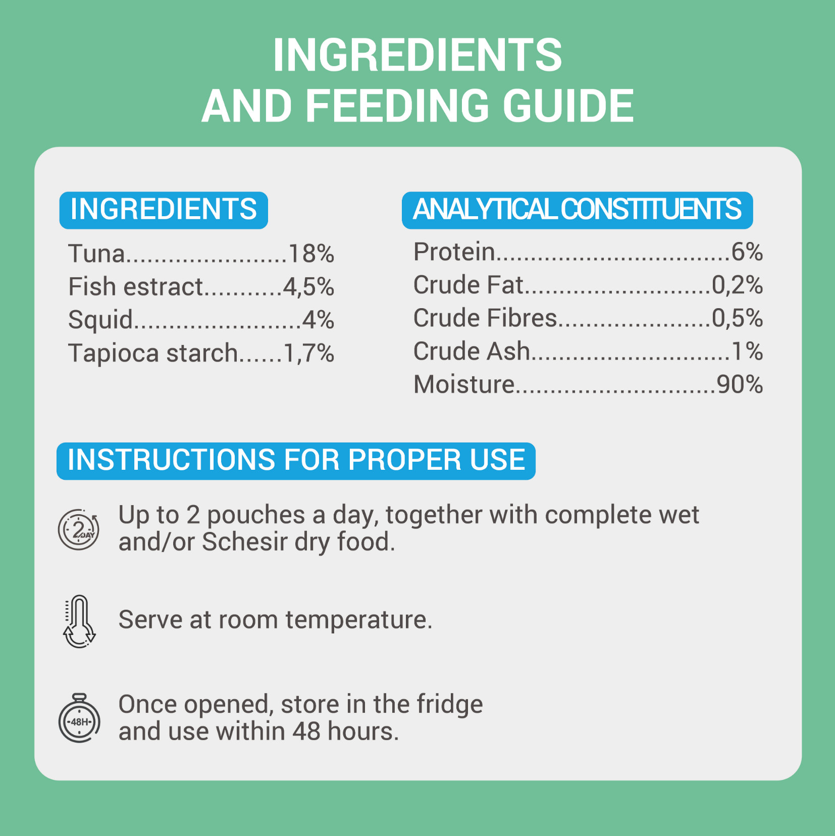 Schesir Cat Soup Wilde Tonijn & Inktvis