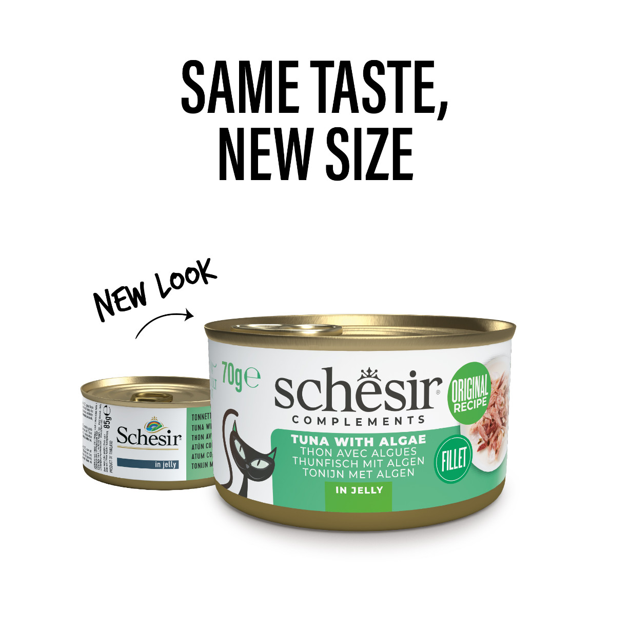 Schesir Tonijn met zeealg