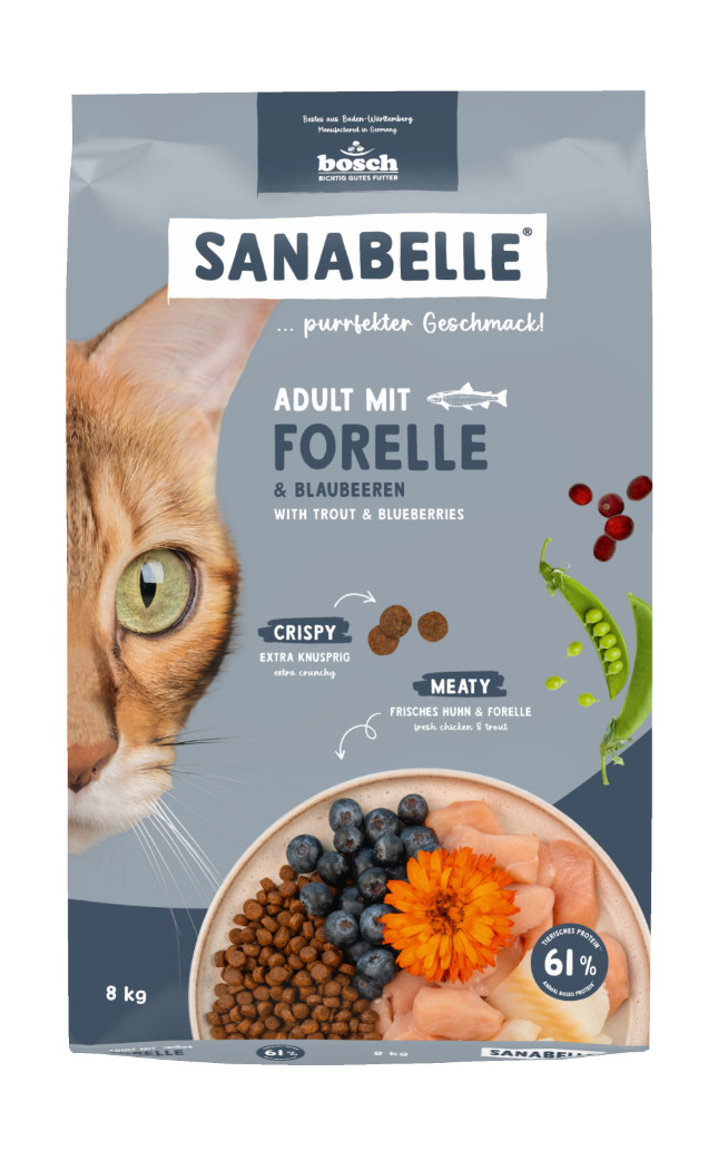 Sanabelle High Premium Adult Forel kattenvoer