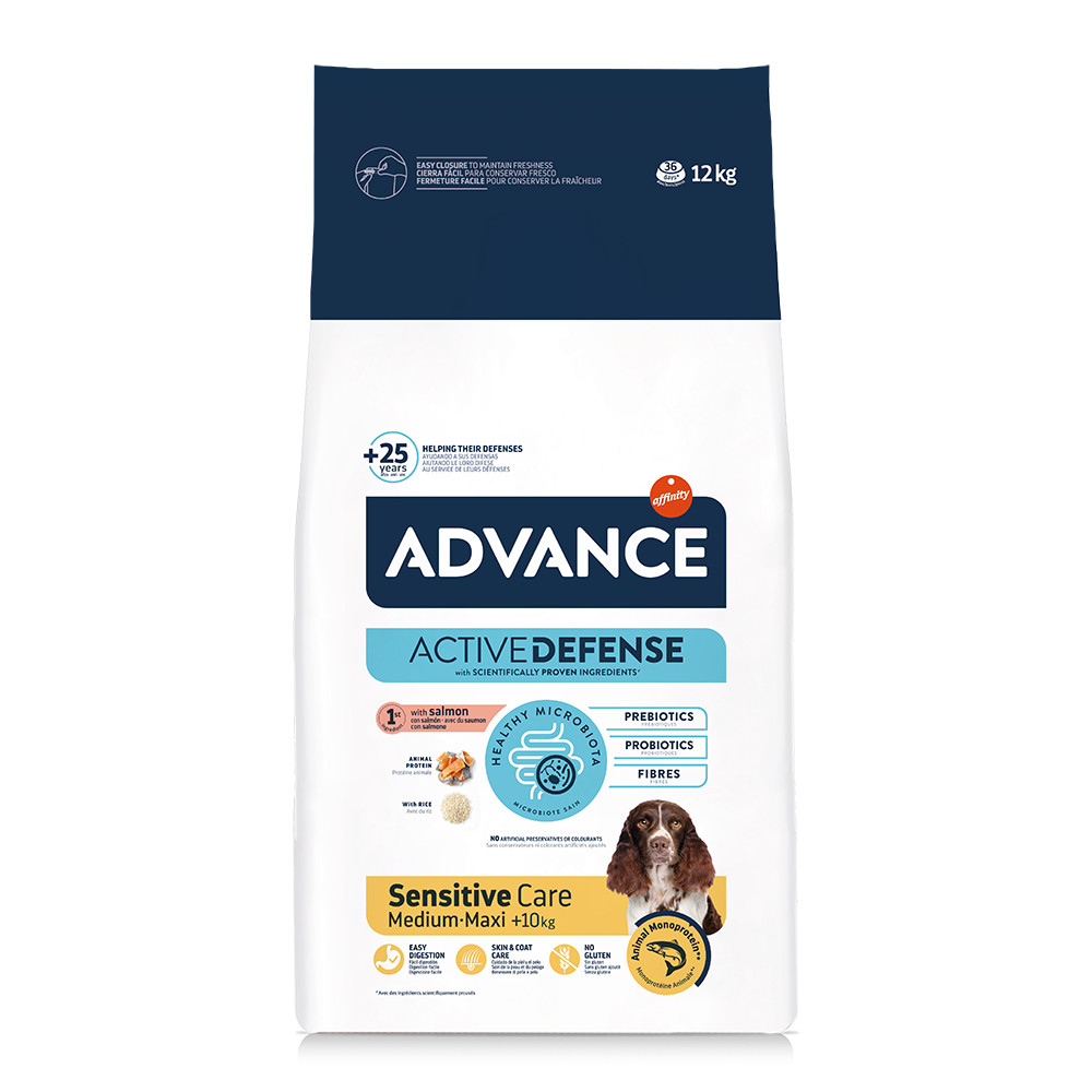Advance Sensitive met zalm hondenvoer