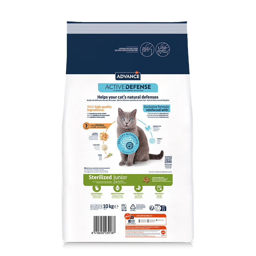 Advance Young Sterilized kattenvoer