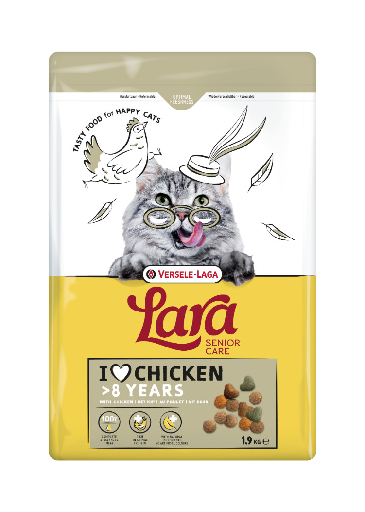 Versele-Laga Lara Senior Care kip kattenvoer