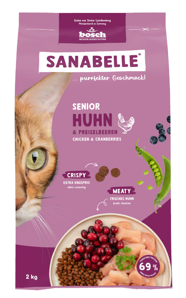 Sanabelle High Premium Senior kattenvoer