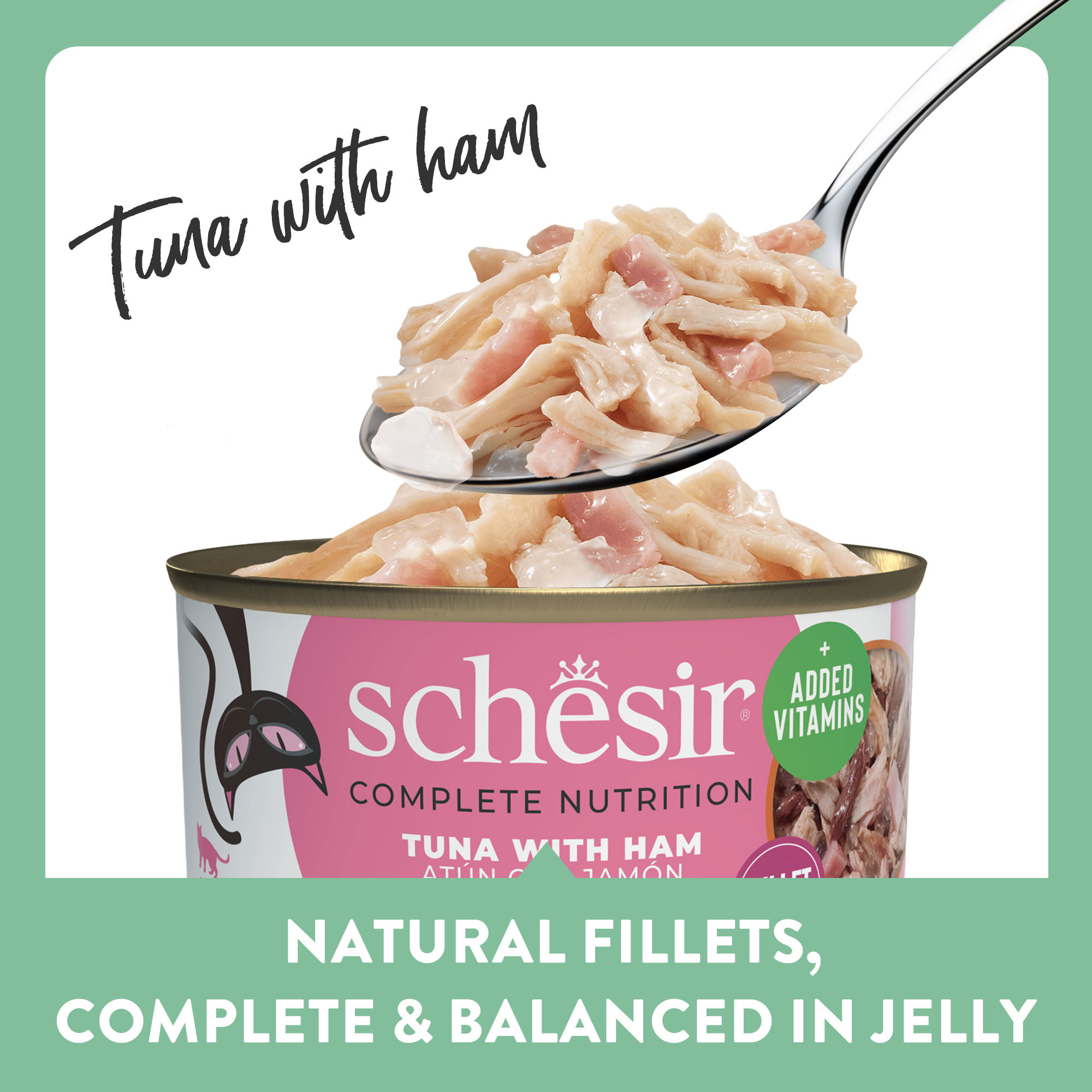 Schesir Tonijn met ham