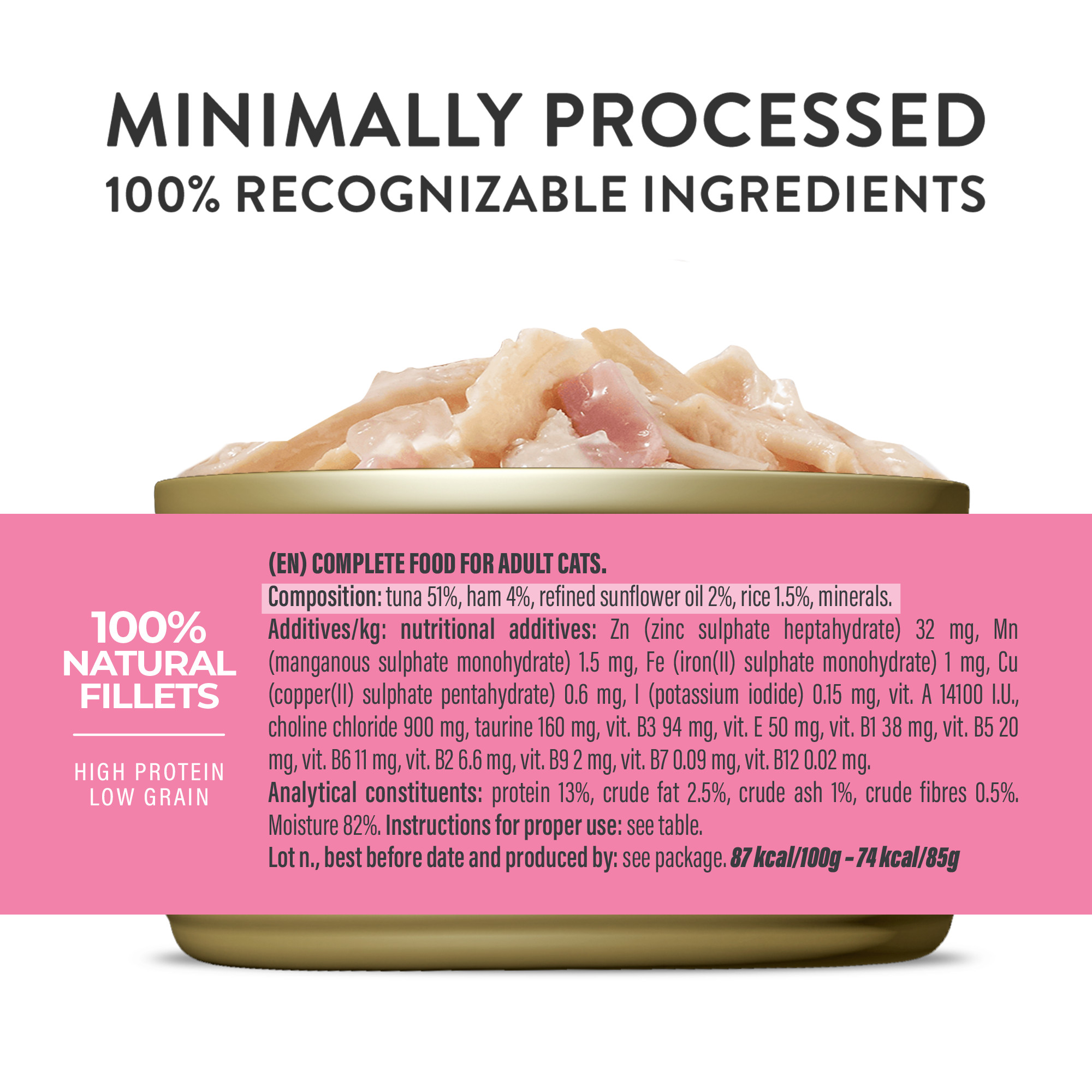 Schesir Tonijn met ham