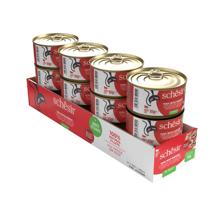 Schesir Tonijn met garnalen