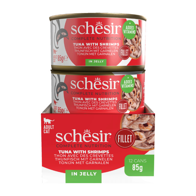 Schesir Tonijn met garnalen