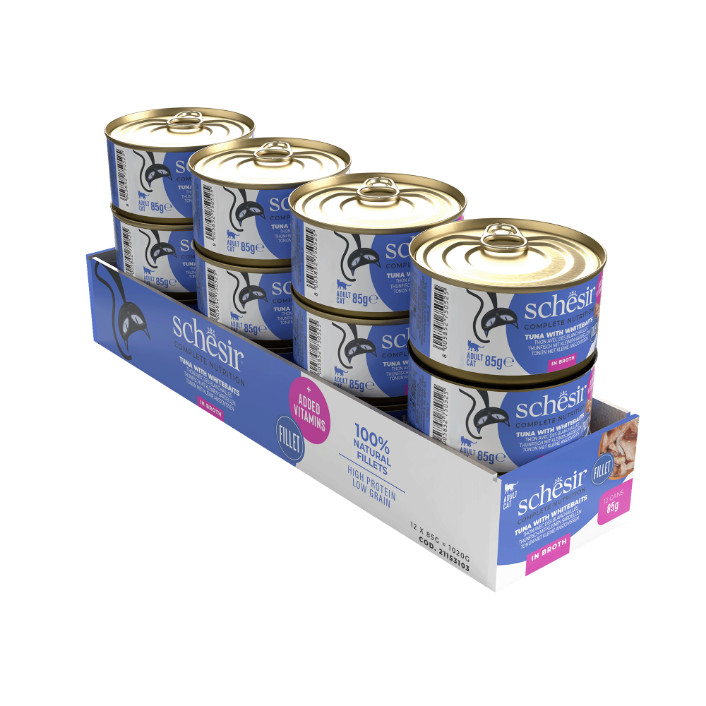 Schesir Zuivere tonijn en kleine ansjovissen met rijst