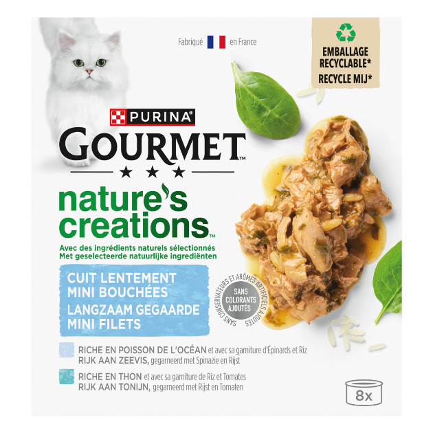Gourmet Nature's Creations Zeevis kattenvoer