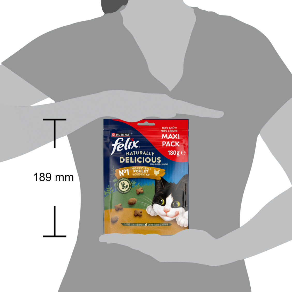 Felix Naturally Delicious Rijk aan Kip kattensnoep