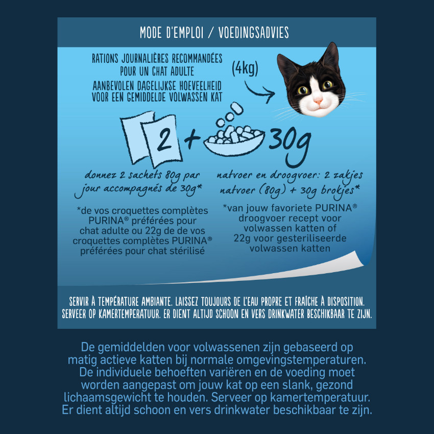 Felix Heerlijke Plakjes Vis Selectie natvoer kat (12x80 g)