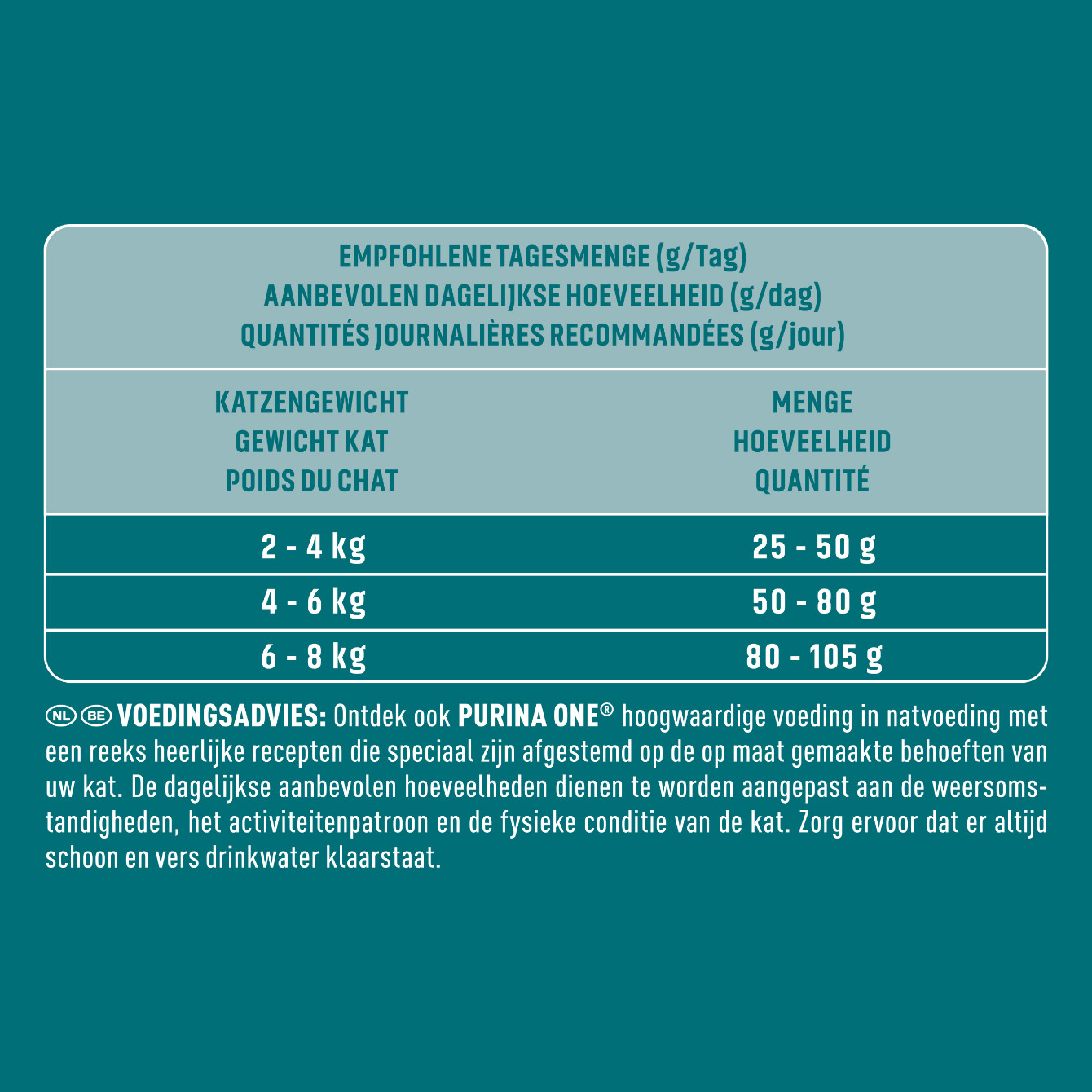 Purina One Senior Kip Volkoren Granen kattenvoer