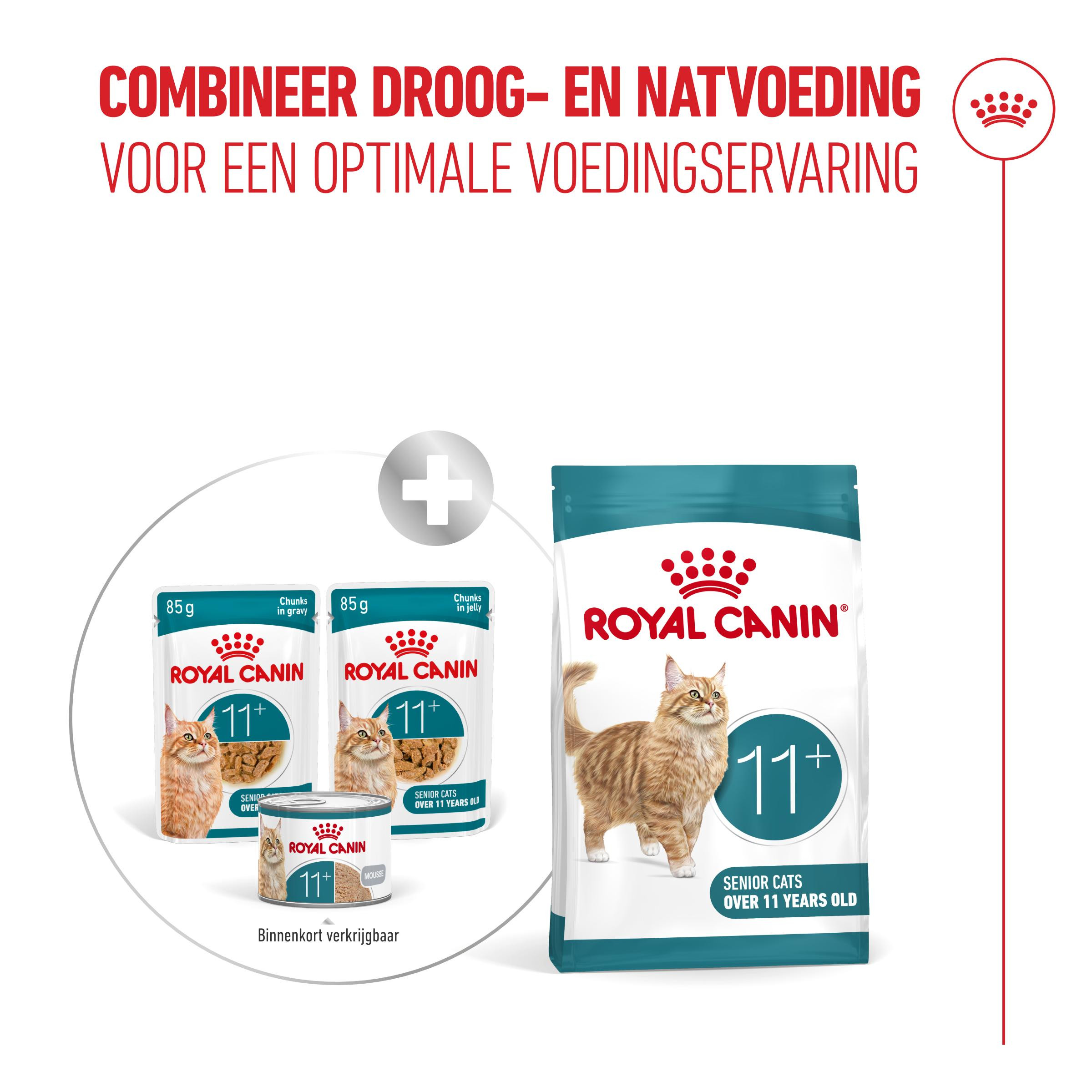 Royal Canin Ageing 11+ natvoer kat (in saus of gelei)
