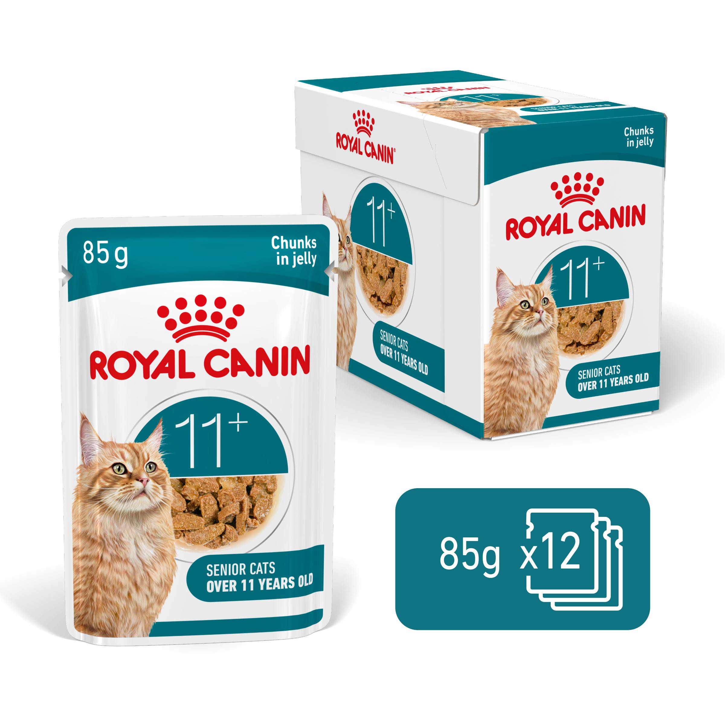 Royal Canin Ageing 11+ natvoer kat (in saus of gelei)