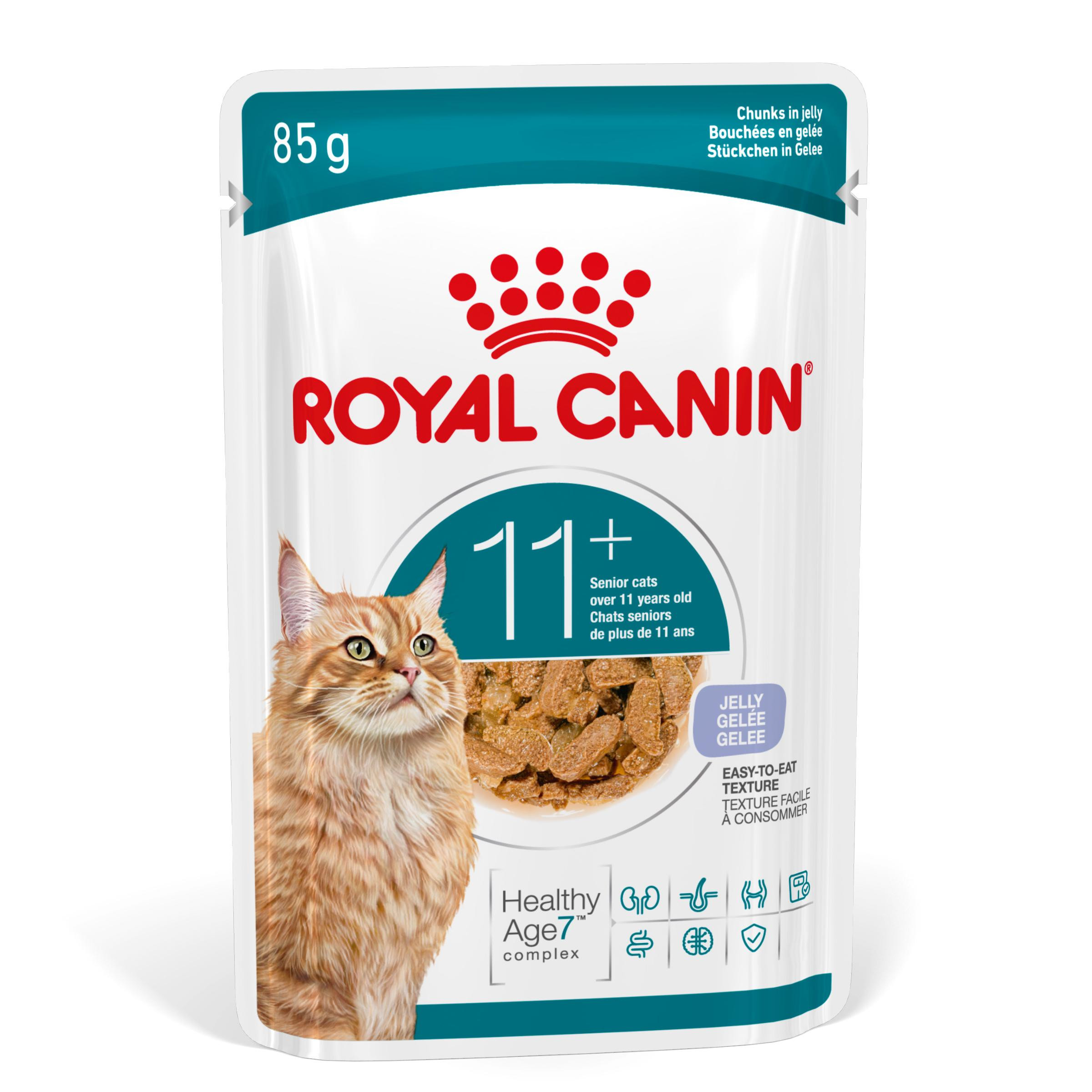 Royal Canin Ageing 11+ natvoer kat (in saus of gelei)