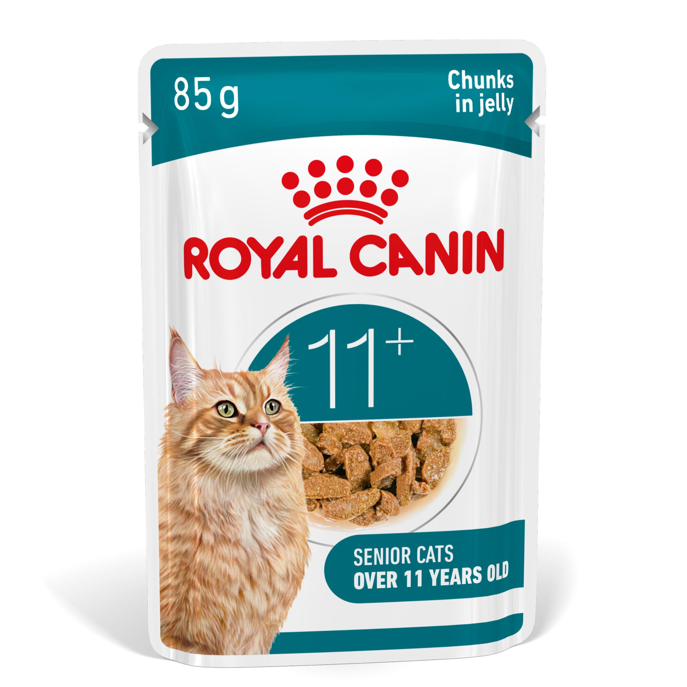 Royal Canin Ageing 11+ natvoer kat (in saus of gelei)
