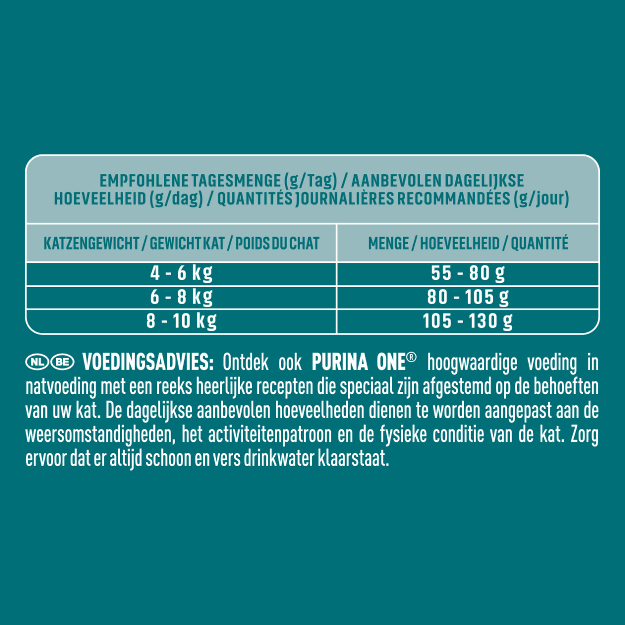 Purina One Sterilcat Kip en Tarwe kattenvoer