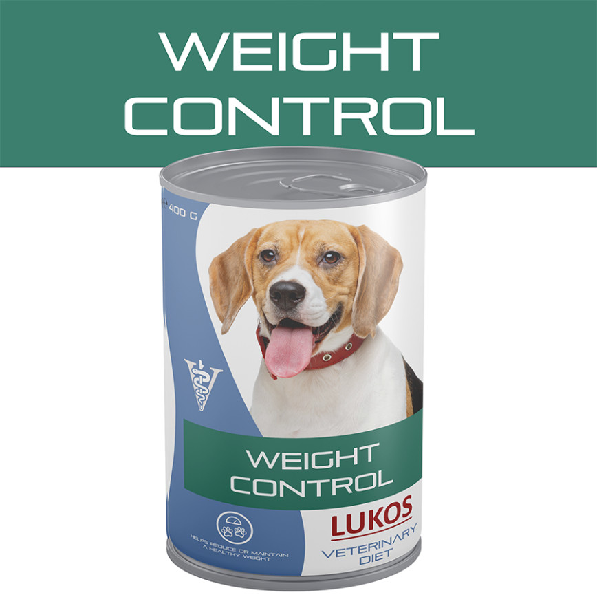 Lukos Veterinary Diet Weight Control natvoer hond
