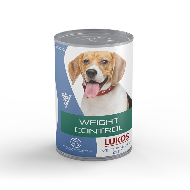 Lukos Veterinary Diet Weight Control natvoer hond