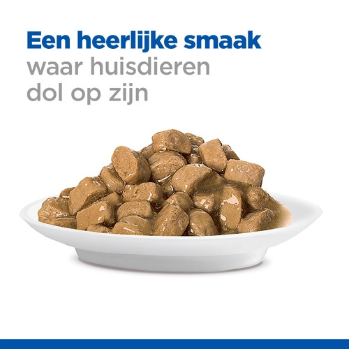 Hill's Mature Adult 7+ Sterilised Cat nat kattenvoer met kip en oceaanvis maaltijdzakje combipack