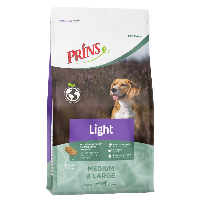 Prins ProCare Low Calorie Light hondenvoer