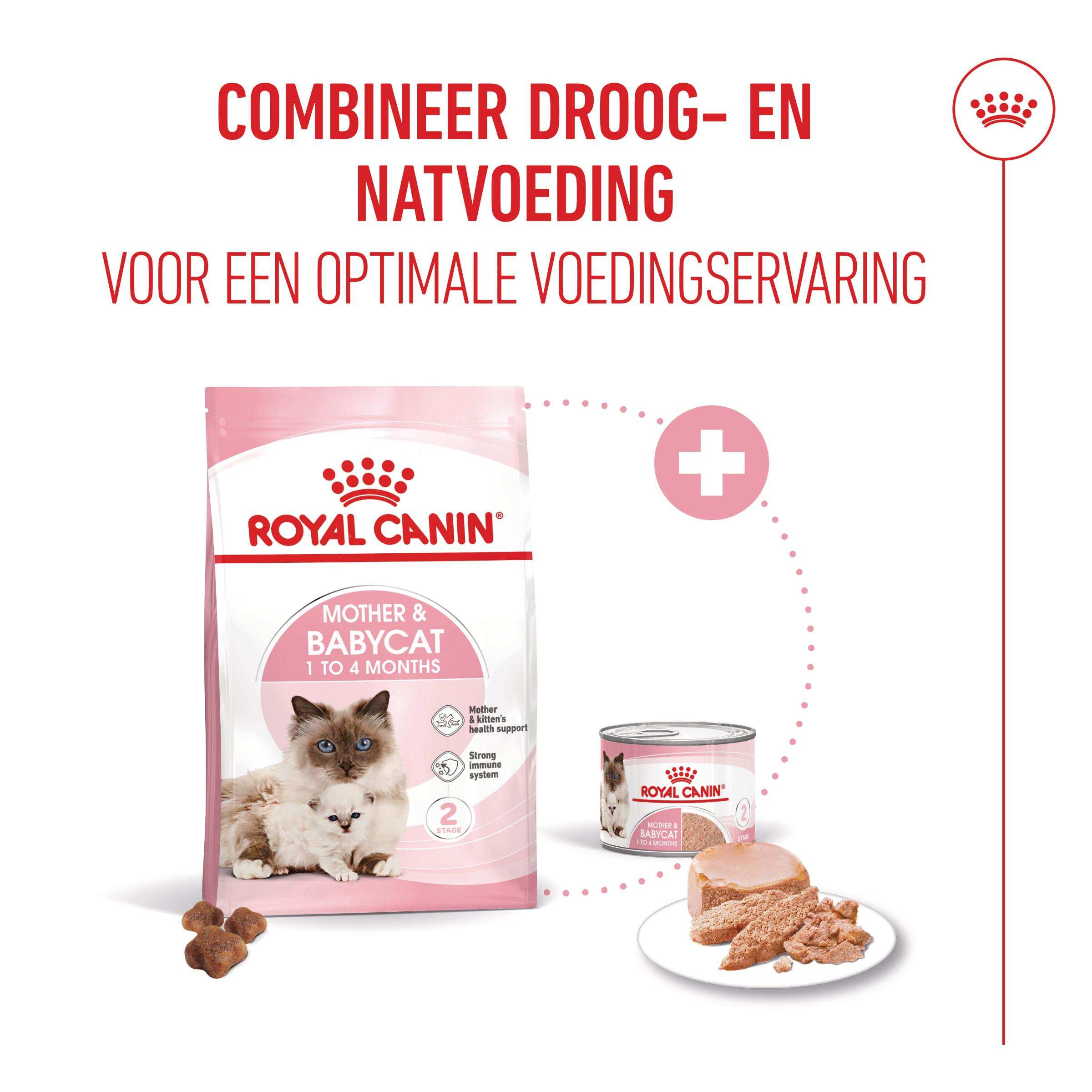 Royal Canin Mother & Babycat natvoer kat (mousse)