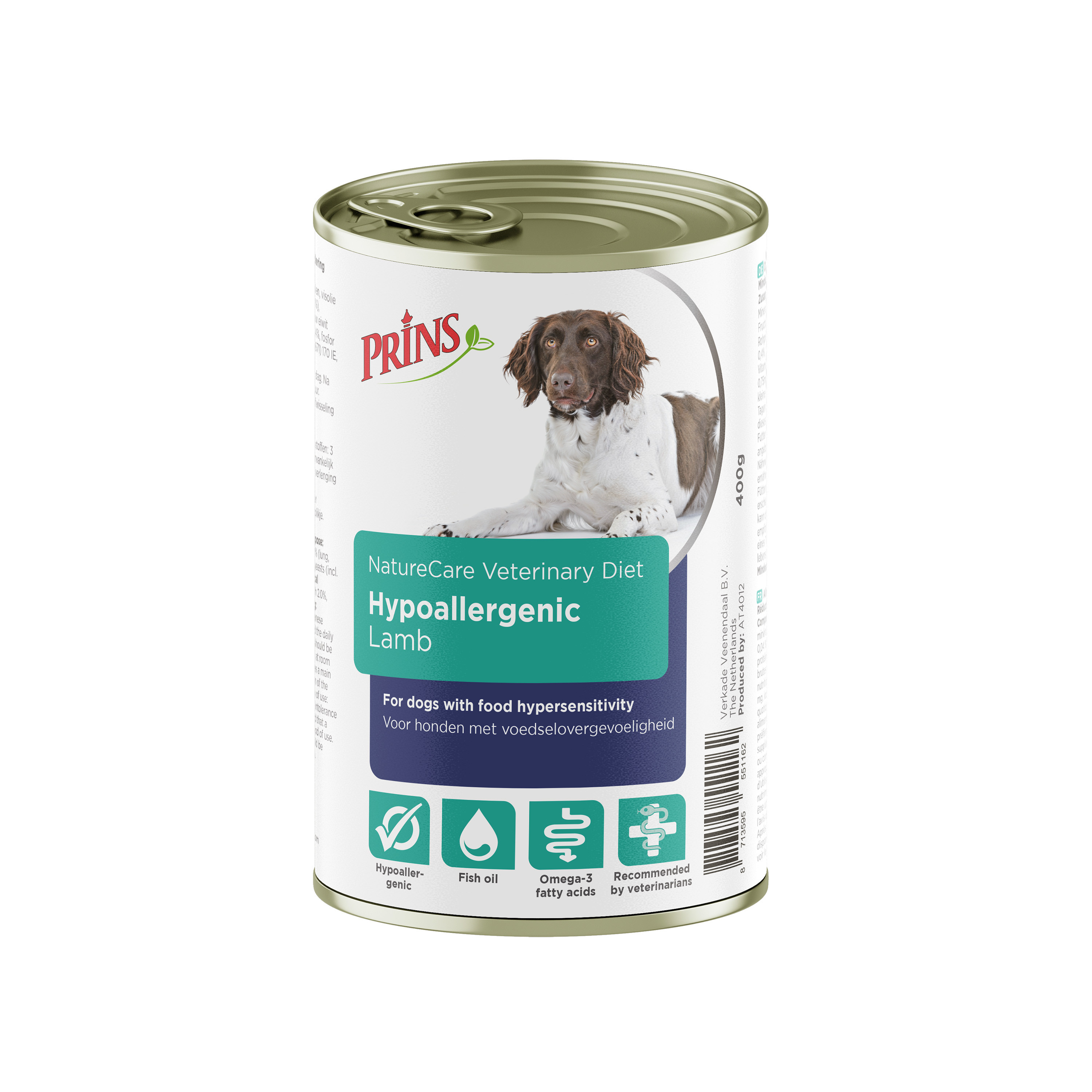 Prins NatureCare Diet Hypoallergenic lam natvoer hond