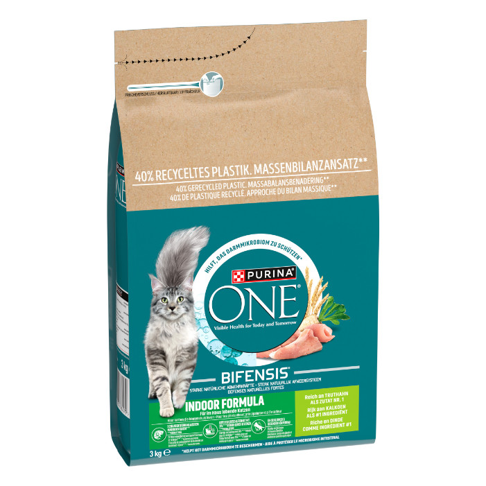 Purina One Indoor Kalkoen kattenvoer