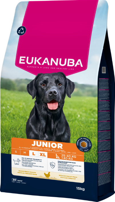 Eukanuba Developing Junior Large Breed kip hondenvoer