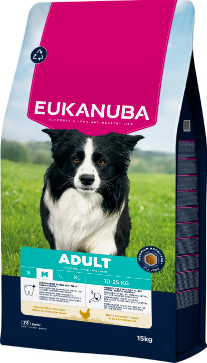 Eukanuba Active Adult Medium Breed kip hondenvoer