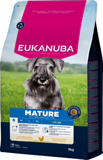 Eukanuba Thriving Mature Small Breed kip hondenvoer