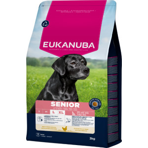 EUKANUBA Graanvrij* premium hondenvoer met zeevis voor grote rassen - droogvoer voor volwassen honden, 3 kg