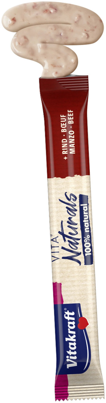Vitakraft Vita Naturals Liquid kattensnack met rund (5 st.)