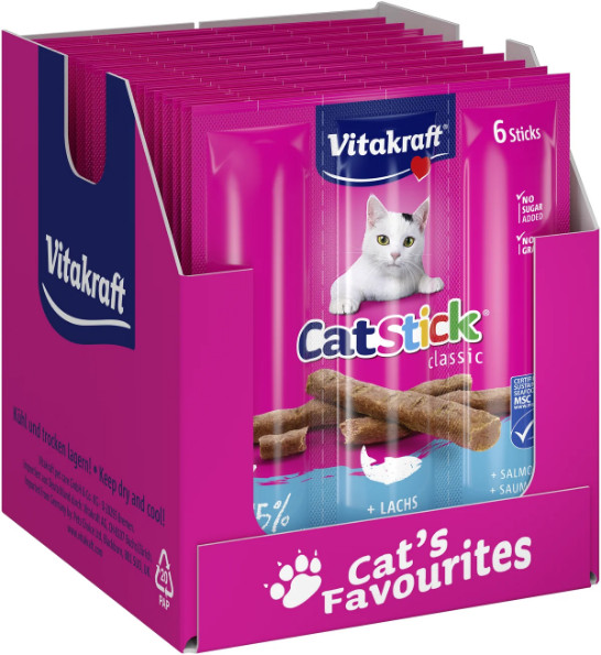 Vitakraft Catsticks Mini Zalm/Forel