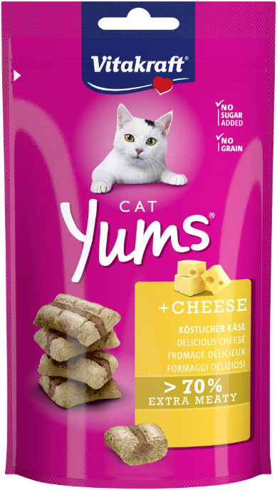 Vitakraft Cat Yums met kaas kattensnack (40 g)