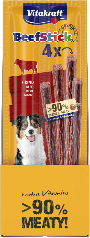 Vitakraft Beefstick rund hondensnack (4 st.)