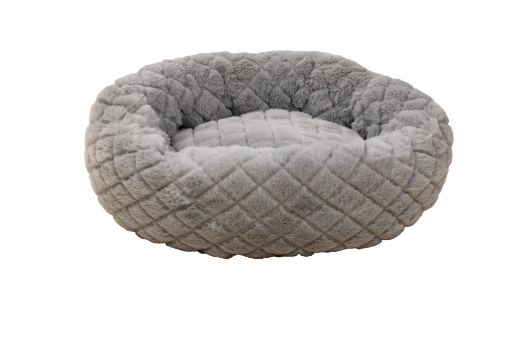 Brekz Spark donut kattenmand grijs