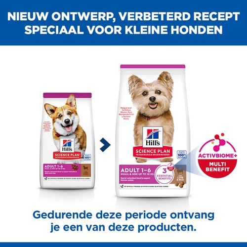 Hill's Adult Small & Miniature Lam & Rijst hondenvoer