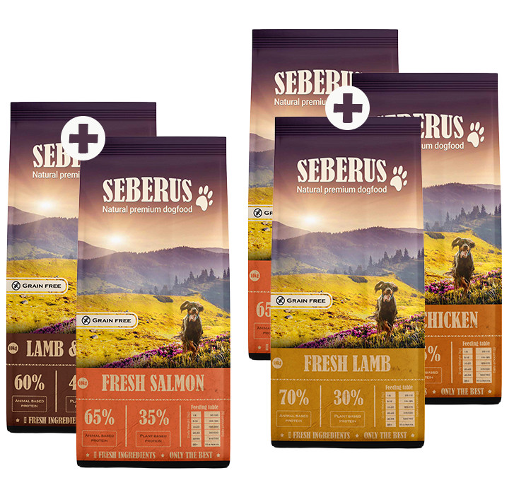 Seberus Hondenvoer Probeerpakket